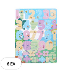 비앤씨 모여라 뽀로로 숫자 판자석, 6개, 39피스