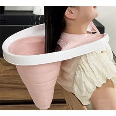 간병 환자 머리감기통 세발기 샴푸대 누워서 머리감기 욕실 요양병원 노인케아 목욕보조, 1