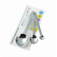 日製49101多彩計量匙4入組，日製13577長柄咖啡色計量匙，日製03932不銹鋼計量匙3入組，餐廚用量匙, 日製03932不銹鋼計量匙 3入組