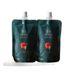 국내산 깔끔 사과즙 100ml 30포 NFC착즙 프리미엄