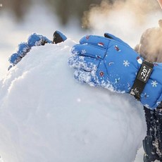 어린이 겨울 스키장갑 방한 방수 KC 장갑, 1개
