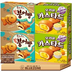 푹신과자 참붕어빵348g 2개 카스타드276g 2개 몽실22g 2개, 348g, 1개