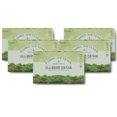 아이앤어스 섬유유연 건조기시트 포레스트, 5개, 40매입