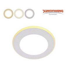 LED 3인치 디밍 다운라이트 5W 색상변경 투톤 전구색 주백색 주광색 매립등, 1개