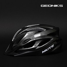 뮤트 스포츠 인라인 자전거헬멧 프로F2 인몰드헬멧, 1개, 블랙카본