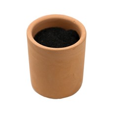 사랑아쿠아 칸후 원형 수초 토분+스펀지 필터 세트 포트 화분 키트, 단품