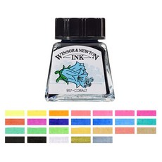 동아측기 [윈저앤뉴튼] 드로잉 잉크/14ml 30ml, Black Indian Ink - 30ml