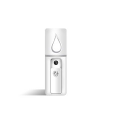 約翰家庭百貨 奈米噴霧臉部補水儀 20ml USB充電隨身保濕美容儀, 鏡面