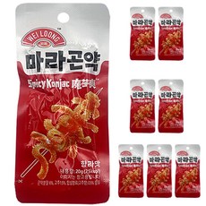 웨이롱 마라곤약 향라맛, 8개, 20g