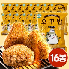 [카페이노스] 오꾸밥 참치마요 구운주먹밥, 100g, 16개