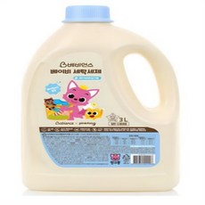베비언스 핑크퐁 베이비 세탁세제, 3L, 15개