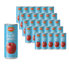 델몬트 스퀴즈 사과 유통기한 임박, 30개, 240ml