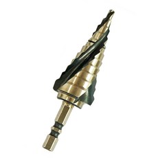 제스트 강스텐용 스텝드릴 (4-25mm) Z-UST25 3날 3선 엣지 홈 절삭유 포함, 1개