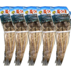 청정 북어포, 5개, 중사이즈 (1마리 당 약40cm/약40g 이상)