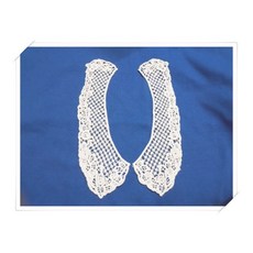 카라 레이스 모티브 로지 광목색 옷만들기 diy, 1세트