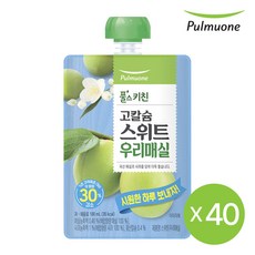 풀무원 고칼슘 스위트 우리매실 100mlX40EA, 100ml