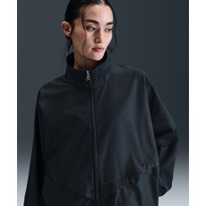 NIKE 나이키 HJ0315-010 스포츠웨어 컬렉션 오버사이즈 윈드러너 트윌 재킷 W - 블랙:벨벳 브라운 950357