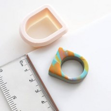 부드러운 도자기 링 커팅 몰드 다양한 크기의 폴리머 클레이 커터 DIY 수제 반지 발렌타인 데이 선물 도구, 02 ring3