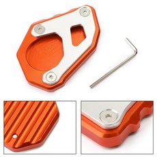 KTM CNC側支架加大腳座 適用1050 1190 1290 ADV, Orange, 1個