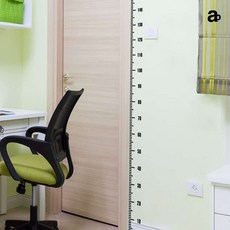 집에서 키 재는 스티커 키자 유아 키재기 판 자 가정용 신장측정기, 1개, 상세페이지 참조