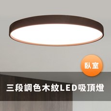 formosa 40W 三段調色木紋LED吸頂燈 48.5cm 臥室照明
