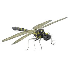 [알꿀밤-메탈퍼즐-곤충동물] 잠자리-컬러, 1개