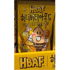 HBAF 허니버터 아몬드, 500g, 2개