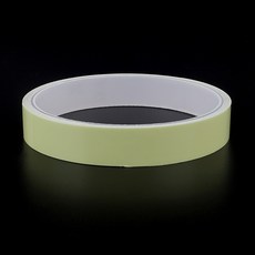야간 작업 운동 안전 야광 축광 테이프 1.5cmx3m
