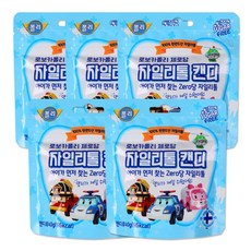 해호 로보카폴리 제로당 자일리톨 캔디 40g 100% 핀란드산 사은품, 5개