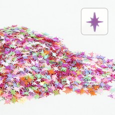 뮤즈 대용량 스팡클 크리스탈 100g / 비즈 네일 슬라임 공예재료 파츠장식 만들기재료, 1개, 혼합색상