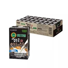 베지밀 검은콩과 아몬드호두 두유 145ml 24팩, 24개