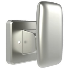 방문손잡이 도어락 레버 푸시풀락 P102 볼드 그레이, 1개