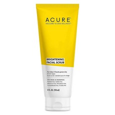 ACURE 煥采臉部去角質霜 海藻與法國綠泥 適合所有膚質, 2件, 118ml