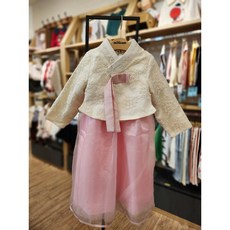 밀리밤 뉴코아괴정점 밀리 여아 한복 드레스 세트 MLOW25A1G