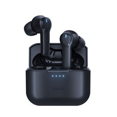 미파 트루 와이어리스 블루투스이어폰 A, 블랙, X180