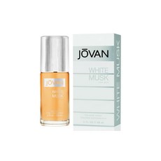JOVAN 喬梵 麝香男女香水 (經典麝香/典雅白麝香/酷黑麝香/淨白麝香/迷情黑麝香), 1個, 純淨白麝香(男香銀白色) 88ml
