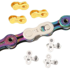 자전거체인링크 키밍 자전거 체인링크 골드 실버 퀵링크 11-12단, 12단 골드