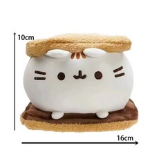 귀엽고 고양이 인형 플러시 애니메이션 홈 데코 테이블탑 침실 장식 시리즈 액세서리 선물