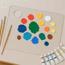 육프로컬렉션 팔레트 직사각 아크릴물감팔레트