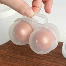 고매한 2구 계란보관함 휴대용계란케이스