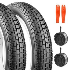 WEEROCK 30.5cm12인치 자전거 타이어 2팩 30.5 x 6.9cm12 2.35인치 62-203 타이어 내부 튜브 교체 포함 30.5cm2.35인치 너비 아동용 자, 45.7X6.9cm(18X