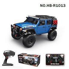 10 RC 자동차 HB RTR R1011 리모컨 차량 4G 완전 비례 크롤러 LED 조명 오프로드 등반 트럭, R1013
