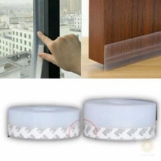 바람막이 현관문 문풍지 실리콘 하단 강화도어바람막 강화도어바람막이 유리문바람막이 문틈막이, 갈색