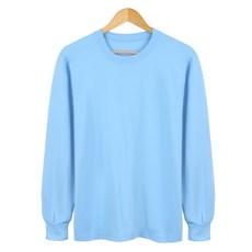 스타토리 순면 라운드 무지 긴팔