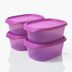 타파웨어 원터치 프레시 540ml (4개) 보관용기, 4개