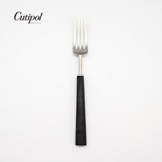 Cutipol EBONY 黑柄霧面不鏽鋼 18CM 點心叉 葡萄牙手工餐具, 1個