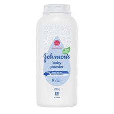 존슨즈 베이비 퓨어 파우더 200g 1팩 Johnson's Baby Pure Cornstarch Baby Powder 200g, 1개