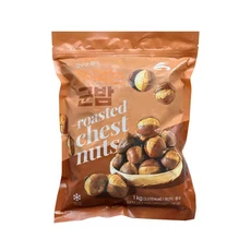 웰루츠 까먹는 군밤 냉동 군밤, 1세트, 1kg