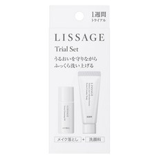 리사지 엑스트라 클렌징 오일 + 크리미 솝 트라이얼 세트 49g, 1세트