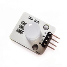 【台灣物聯科技】現貨 10mm 高亮度霧色全彩LED 模組 共陽, 1個, 含稅（打統編請備注）